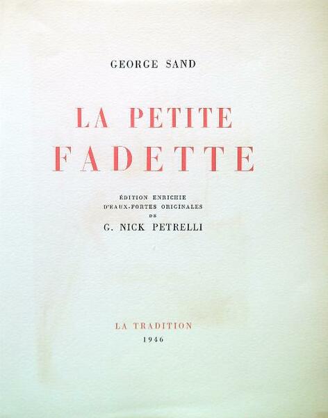 La petite Fadette