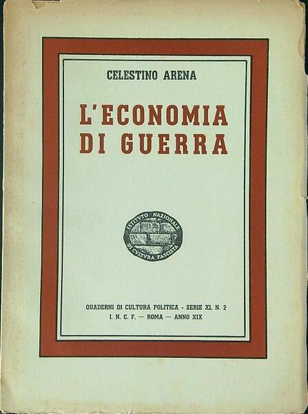 L'economia di guerra