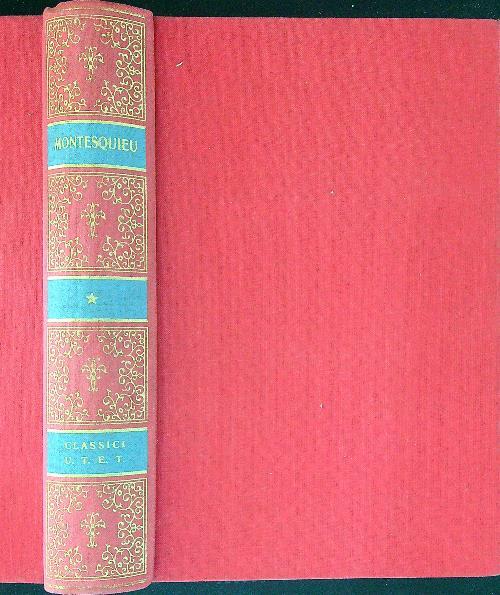 Lo spirito delle leggi di Charles de Secondat (Montesquieu) vol. …