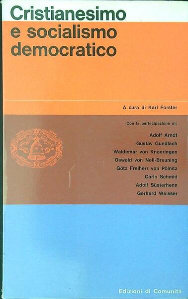 Cristianesimo e socialismo democratico