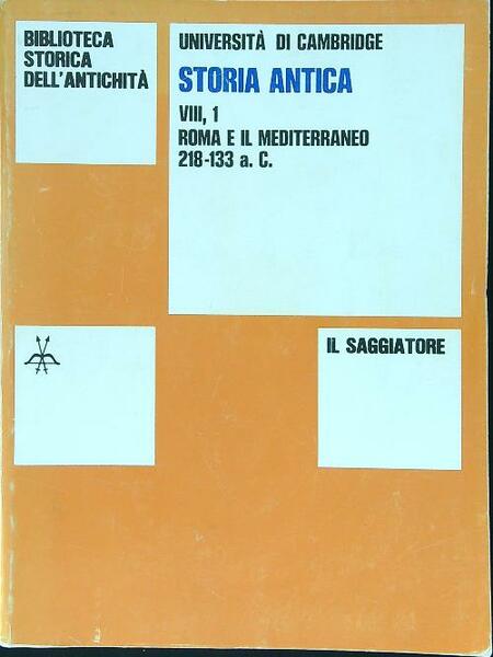 Storia antica VIII, 1
