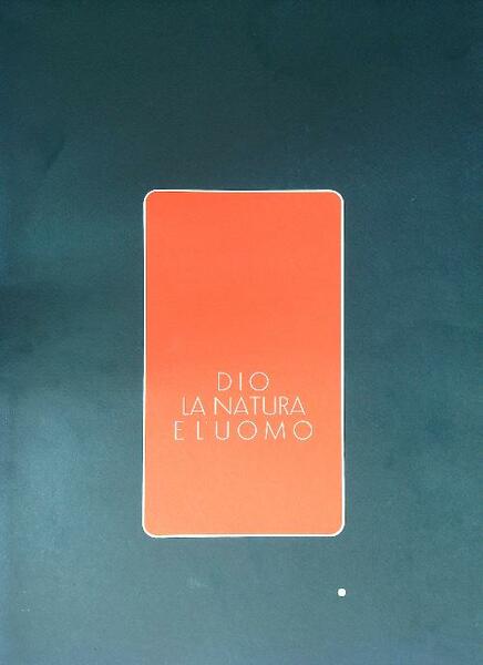 Dio, la natura e l'uomo