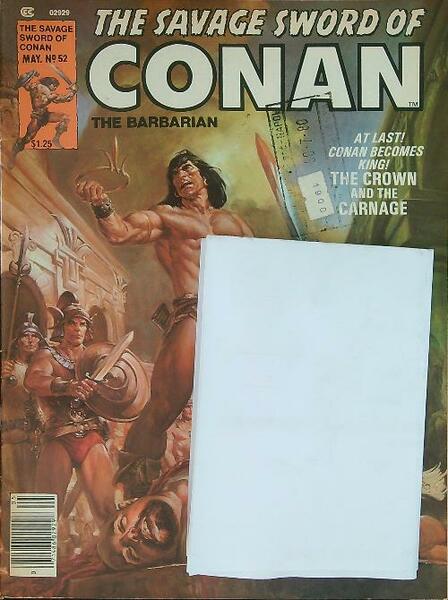 The savage sword of Conan The Barbarian May n. 52