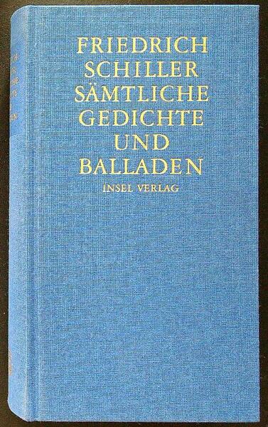 Samtliche gedichte und balladen