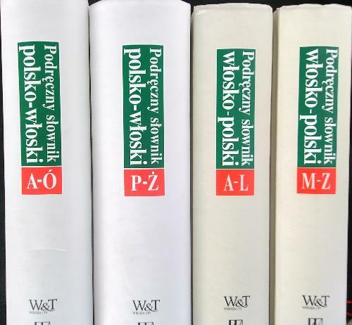 Podreczny Slownik Wlosko-Polsky 4 vv Dizionario pratico Italiano-Polacco