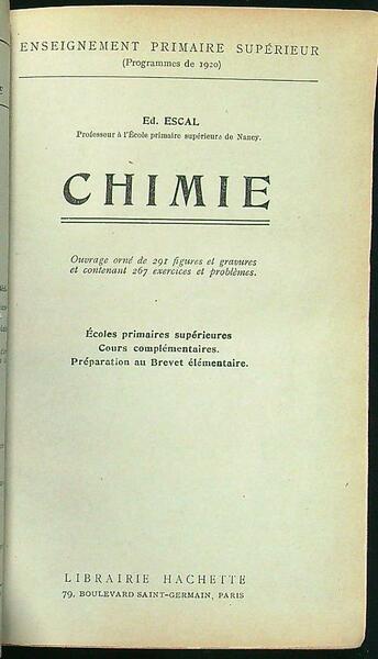 Chimie