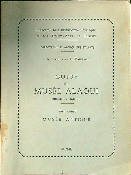 Guide du musee Alaoui