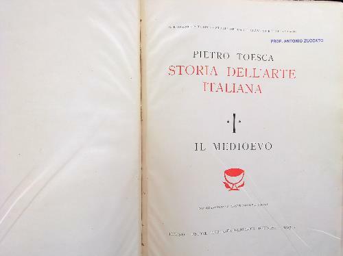Storia dell'arte Italiana I Il medioevo