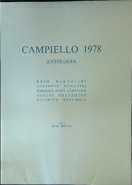 Campiello 1978 Antologia