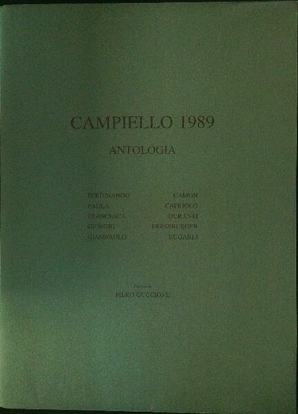 Campiello 1989 Antologia