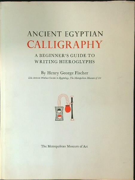 Ancient egyptian Calligraphy