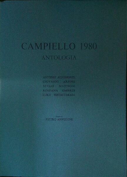 Antologia del Campiello 1980 Antologia
