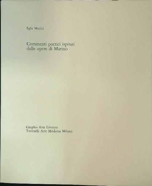 Commenti poetici ispirati dalle opere di Marino