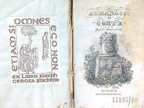 Almanacco di corte per l'anno 1826