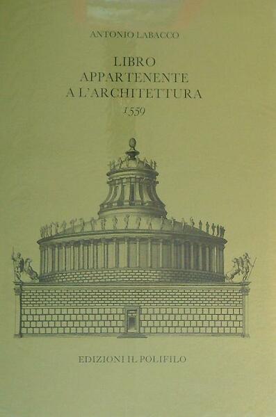 Libro appartenente a l'architettura 1559