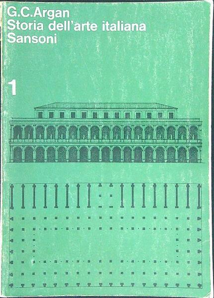 Storia dell'arte Italiana 1