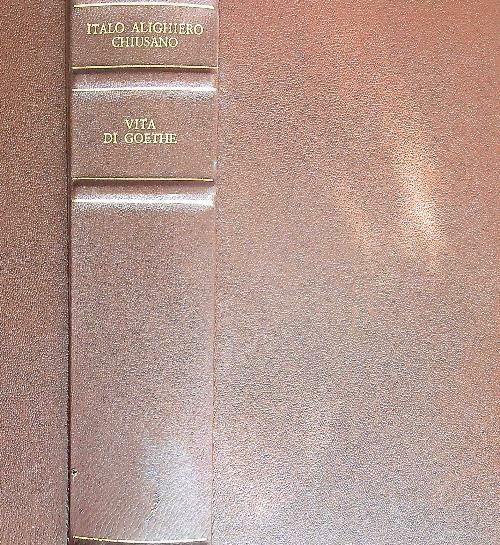 Vita di Goethe