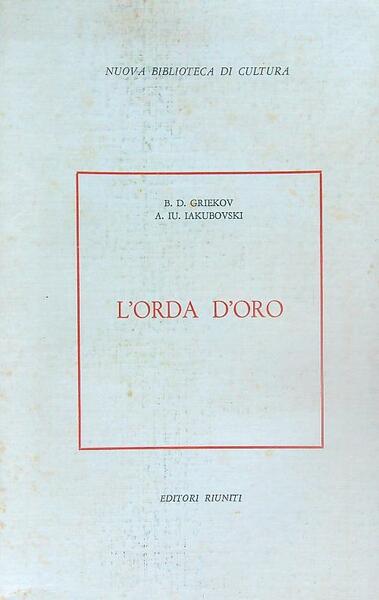 L'orda d'oro