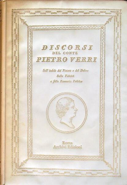 Discorsi del conte Pietro Verri