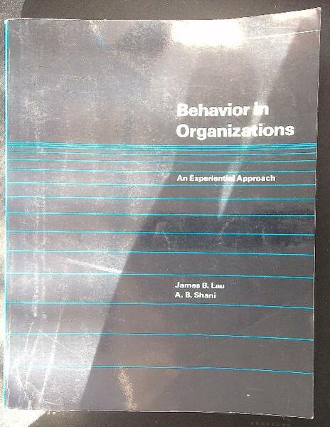 Behavior in Organizations