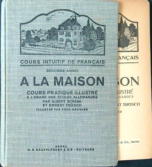 A la maison. Course pratique illustre'