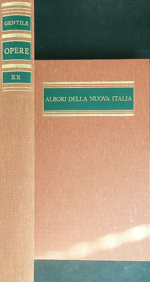 Albori della nuova Italia