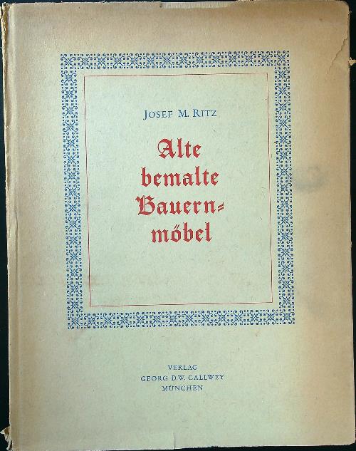 Alte bemalte bauernmobel