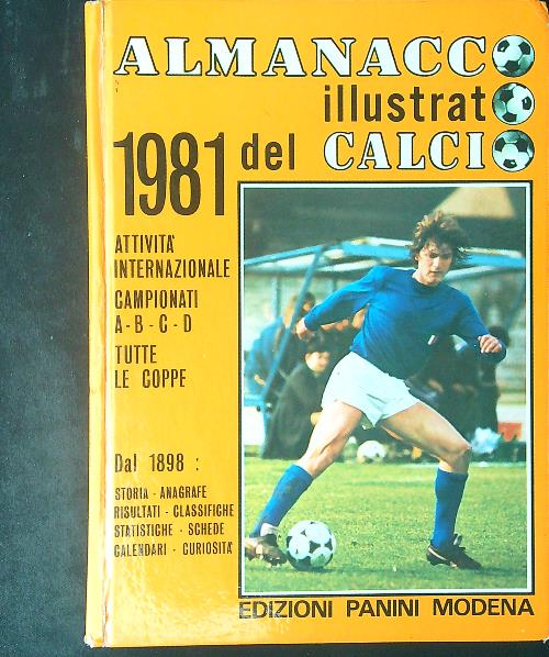 Amlanacco illustrato del calcio 1981