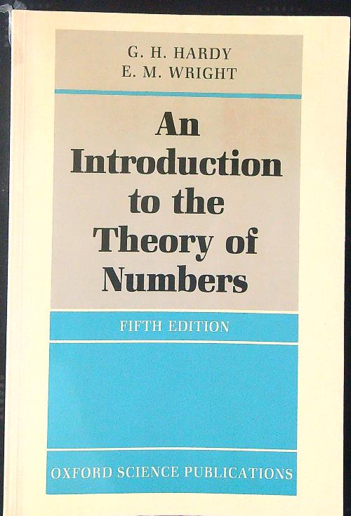 An introduction to the theory of numbers