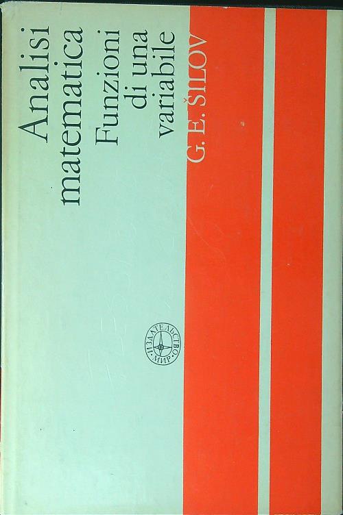 Analisi matematica Funzioni di una variabile