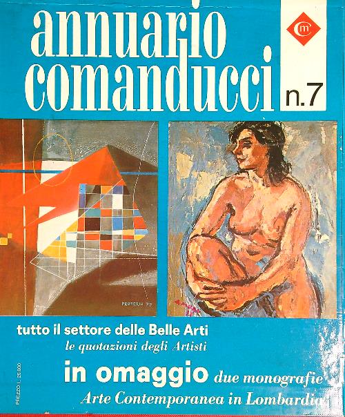 Annuario Comanducci n.7. 3vv