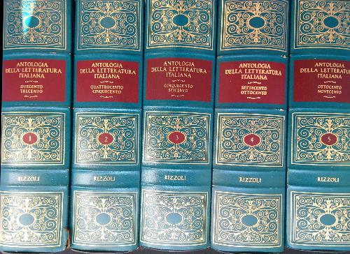 Antologia della letteratura italiana 5vv