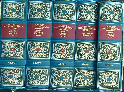 Antologia Della Letteratura Italiana 5vv