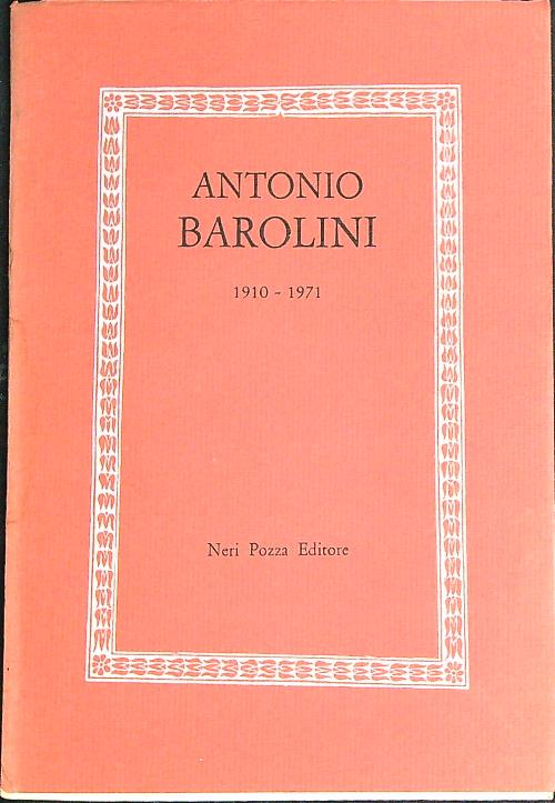 Antonio Barolino 1910-1971