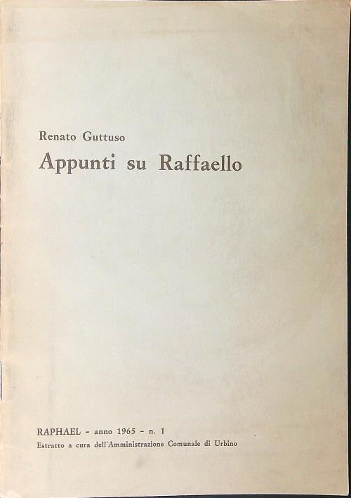 Appunti su Raffaello ESTRATTO