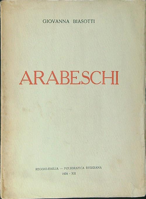 Arabeschi