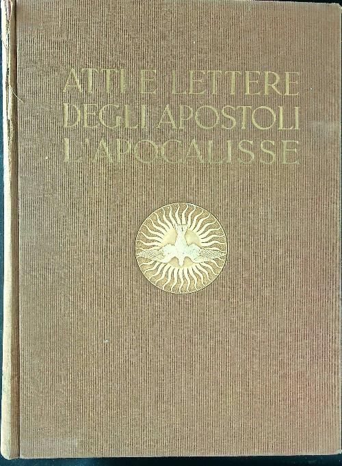 Atti e lettere degli apostoli L'apocalisse