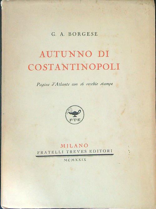 Autunno di Costantinopoli