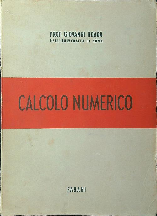 Calcolo numerico