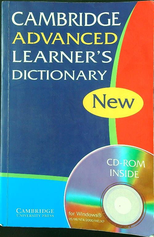 Cambridge advanced learner's dictionary. Con CD-ROM