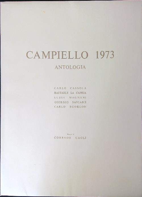 Campiello 1973 Antologia