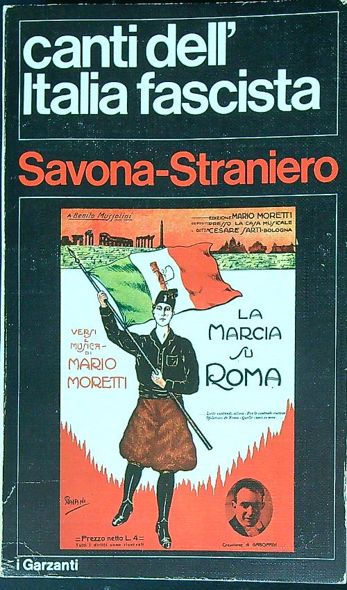 canti dell'Italia fascista