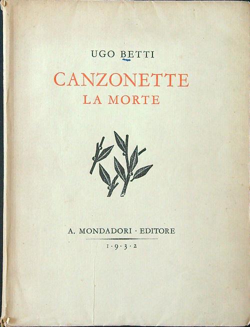 Canzonette - La morte