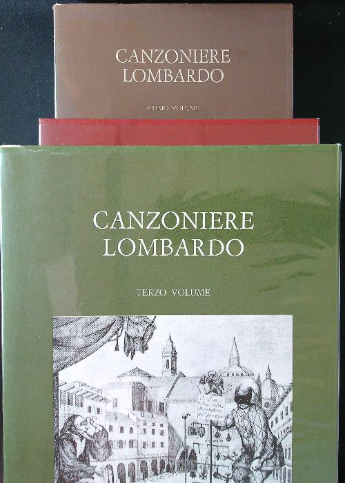 Canzoniere lombardo 3 voll.