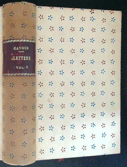 Cavour Lettere Vol 3