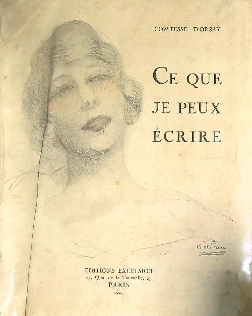 Ce que je peux ecrire (Memoires)