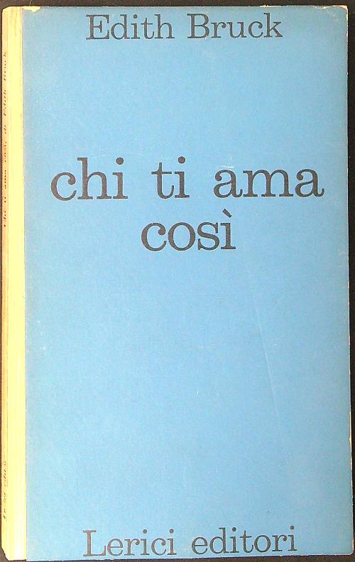 Chi ti ama cosi'