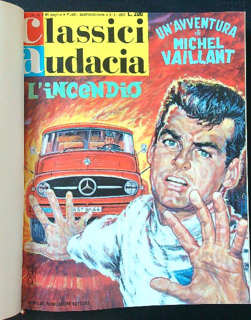 Classici Audacia raccolta da n. 38/gennaio a n. 50/giugno 1967