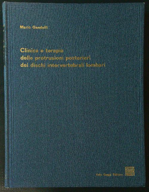 Clinica e terapia delle protrusioni posteriori dei dischi intervertebrali