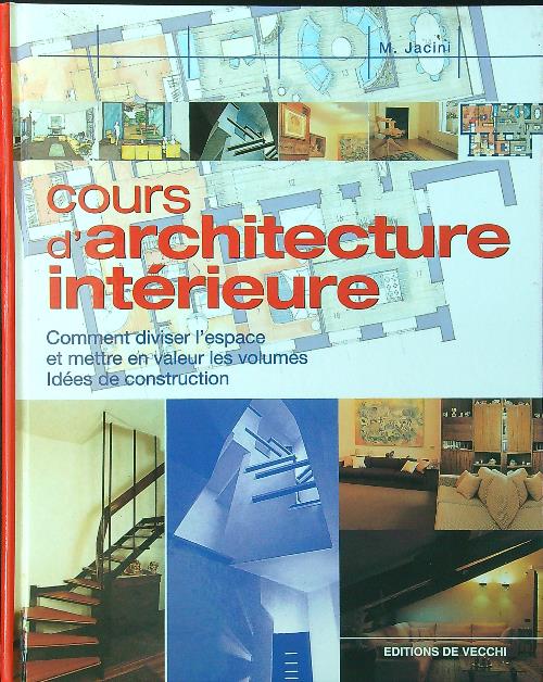 Cours d'architecture interieure